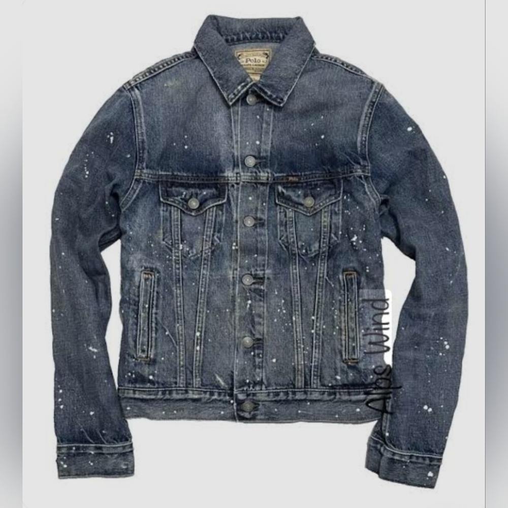 Polo by Ralph Lauren Denim & Supply Men's Blue Denim Jacket